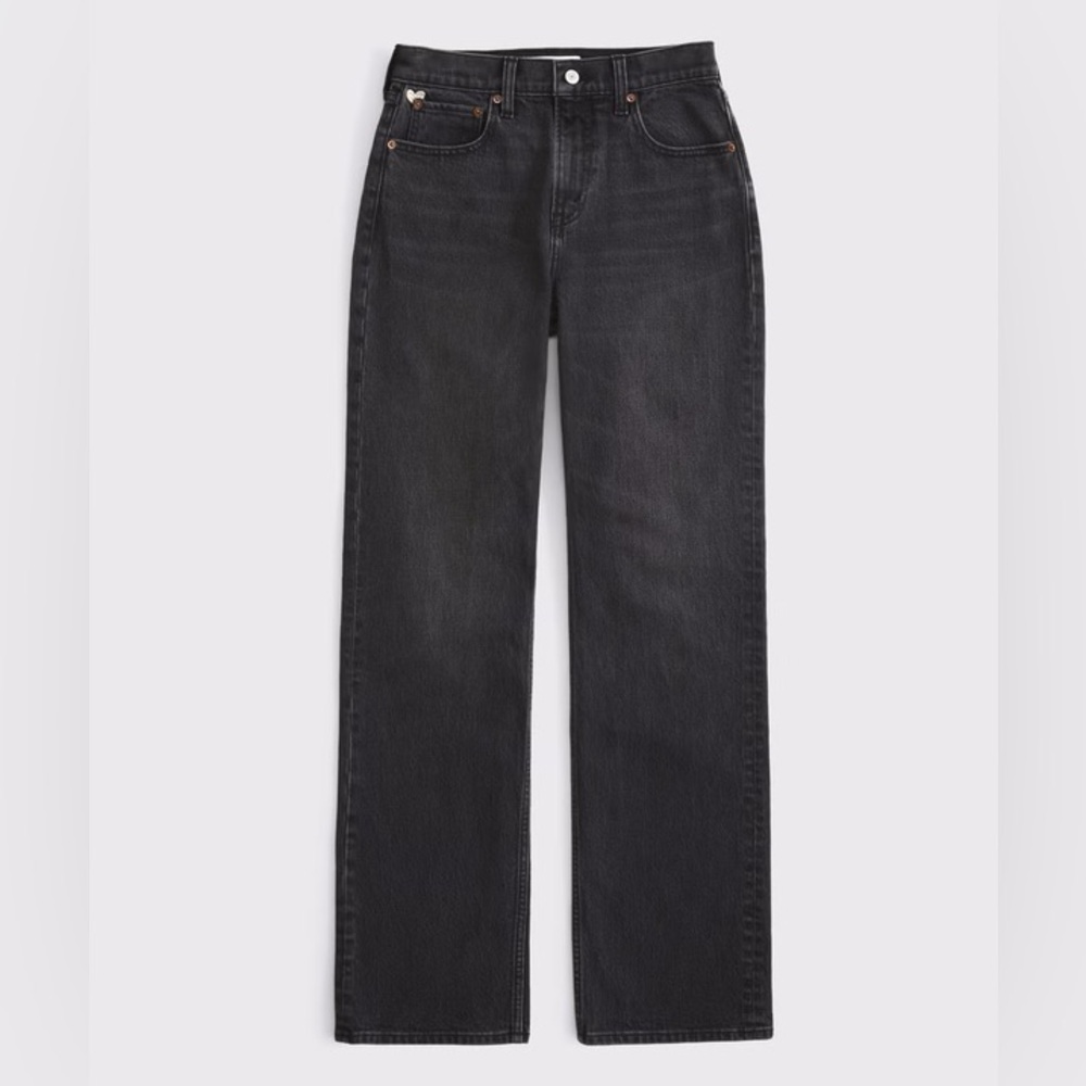Abercrombie & Fitch Curve Love High Rise 90s Relaxed